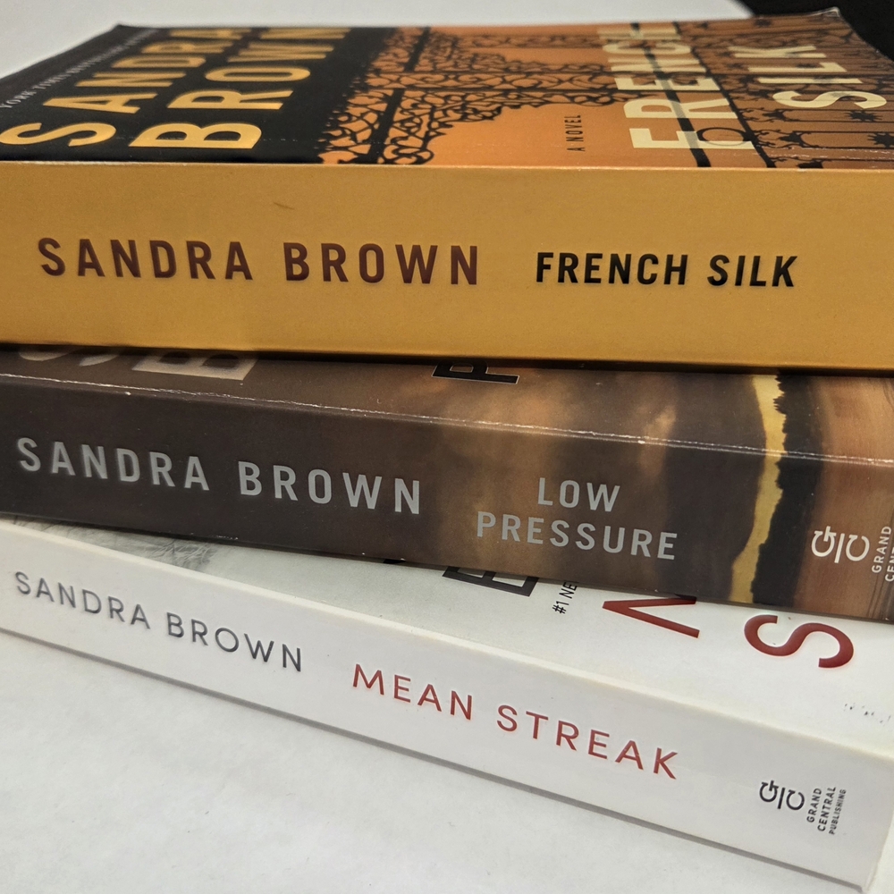 Sandra Brown 3 Book Paperback Set